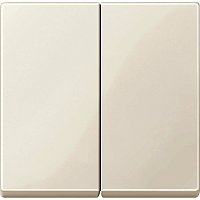 Лицевая панель Schneider Electric Merten System M для 2-кл. выключателя бежевый